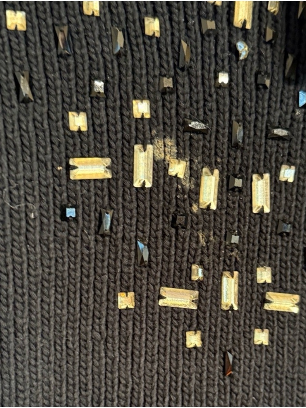 kate spade Black Embellished Crewneck Sweater - Picture 3 of 3